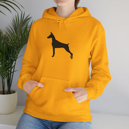 Doberman Silhouette Unisex Hoodie
