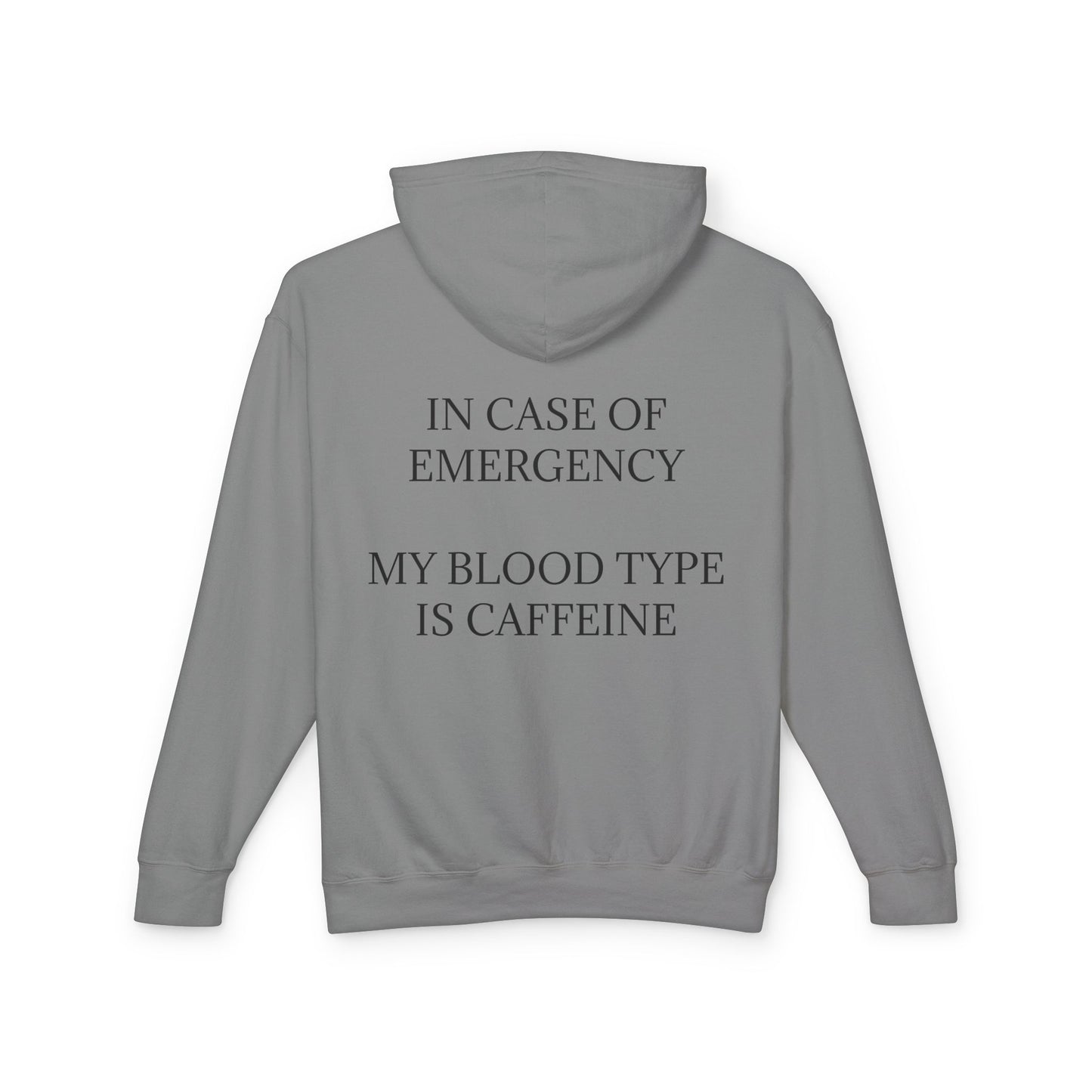 Blood Type Unisex Lightweight Hoodie