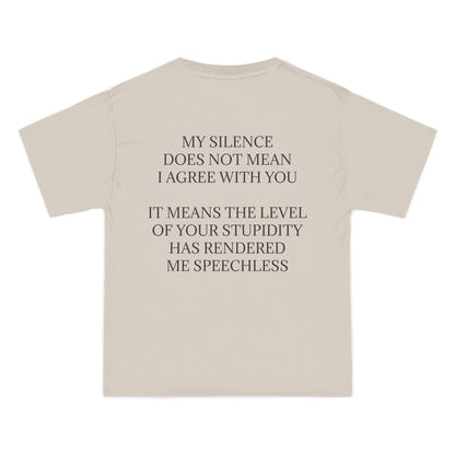 Speechless Men's Short-Sleeve Crewneck Tee