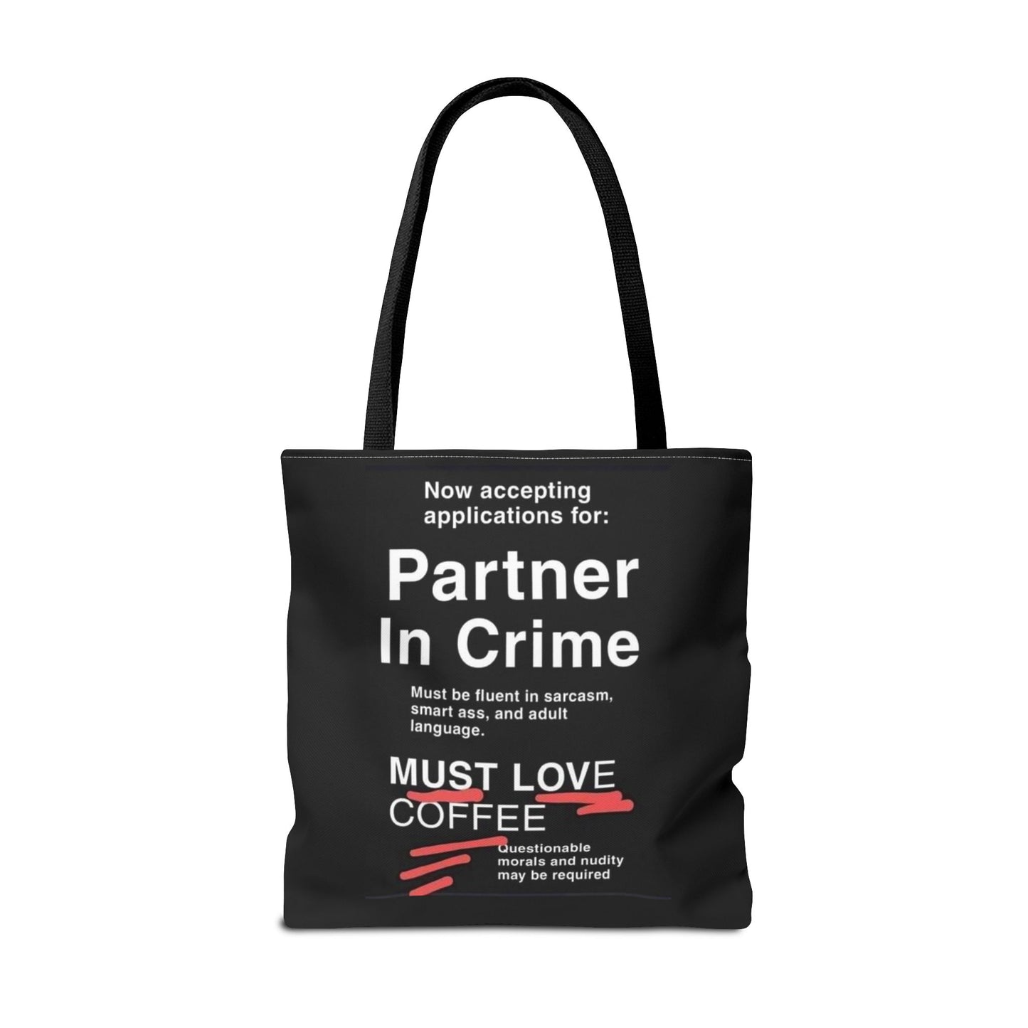 Partner In Crime Tote Bag