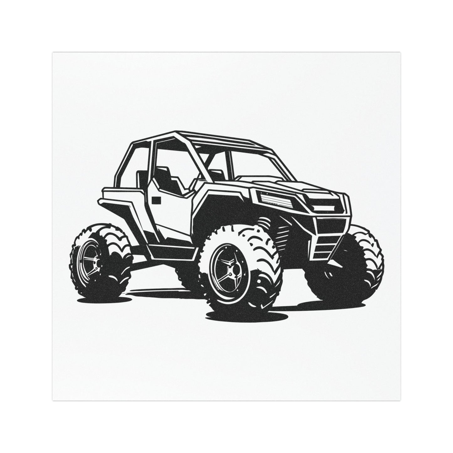 Off The Beaten Path Side By Side Indoor/Outdoor Magnet
