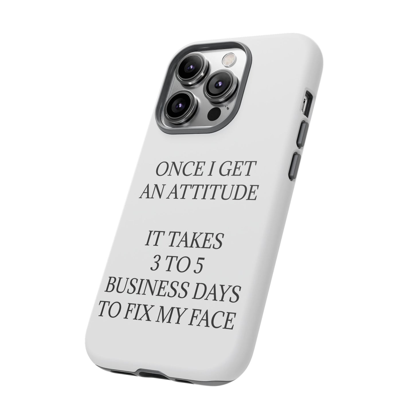 Fix My Face iPhone Case