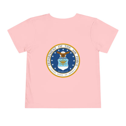 US Air Force Toddler Unisex Short Sleeve Crewneck Tee
