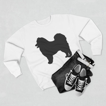 Samoyed Silhouette Unisex Crewneck Sweatshirt