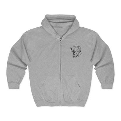For The Love Of Gold Unisex Full Zip Hoodie