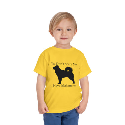 You Don't Scare Me Toddler Unisex Short Sleeve Crewneck Tee