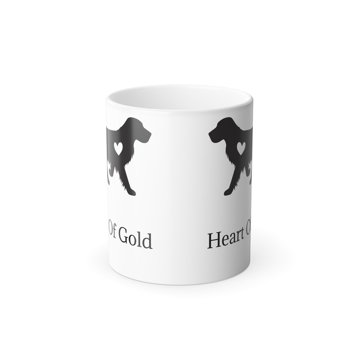 Heart Of Gold Color Changing Mug