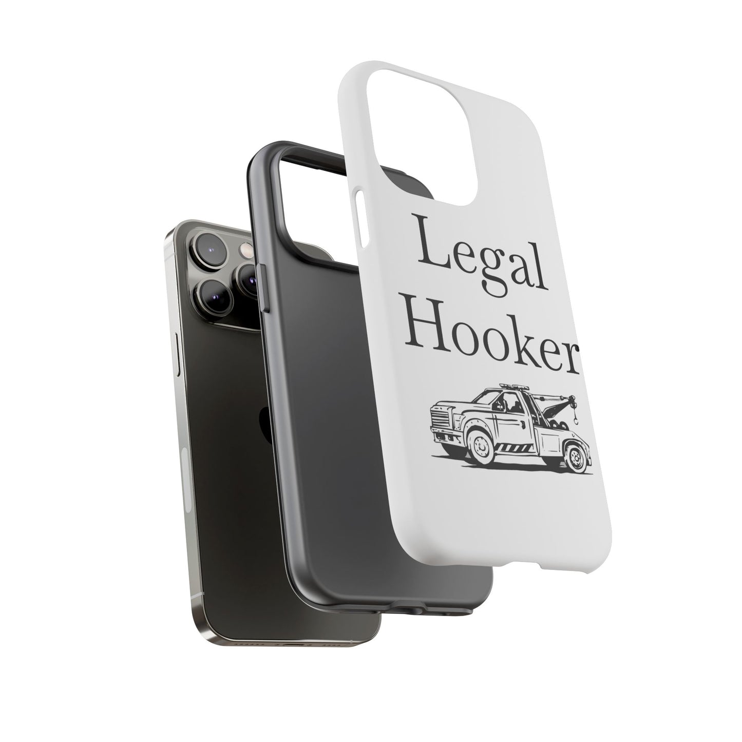 Legal H**ker Wheel Lift Tow Truck iPhone Case