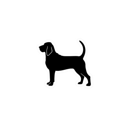 Bloodhound Silhouette Vinyl Decal