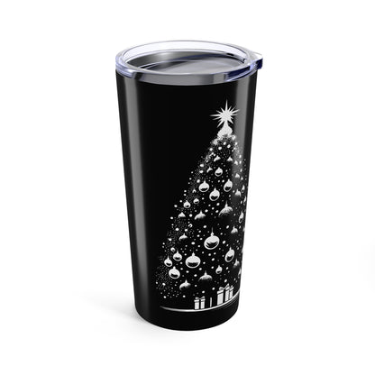 Doberman Christmas Tree Tumbler