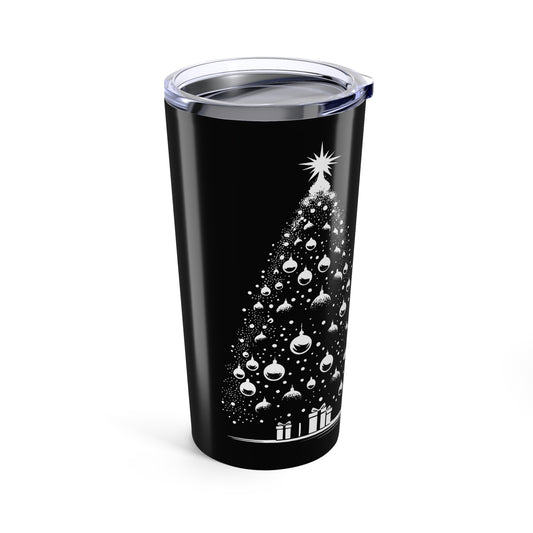 Doberman Christmas Tree Tumbler