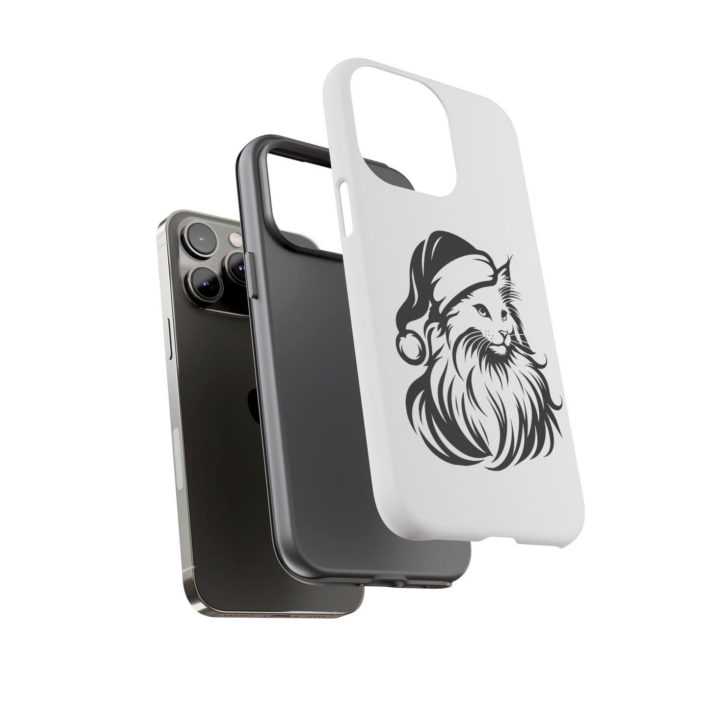 Santa Paws Cat iPhone Case