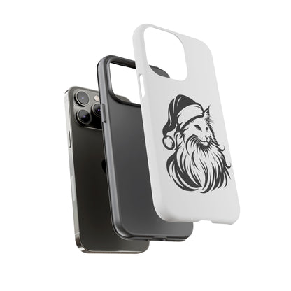 Santa Paws Cat iPhone Case