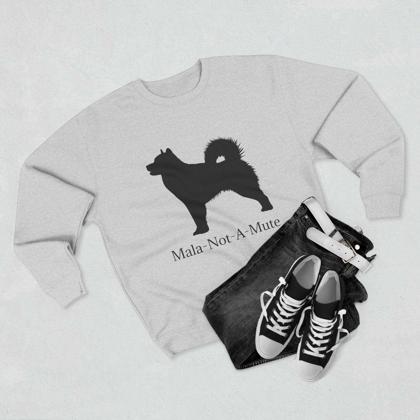 Mala-Not-A-Mute Unisex Crewneck Sweatshirt