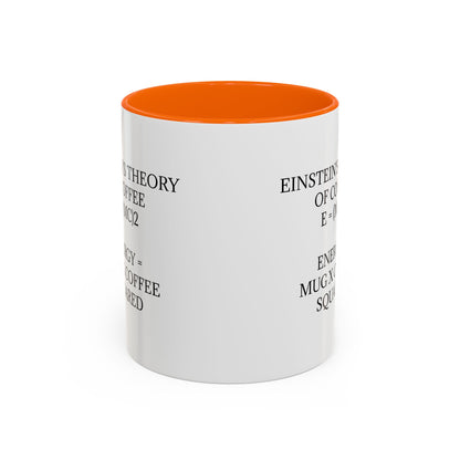 Einstein's Theory Of Coffee 2-Tone Coffee Mug