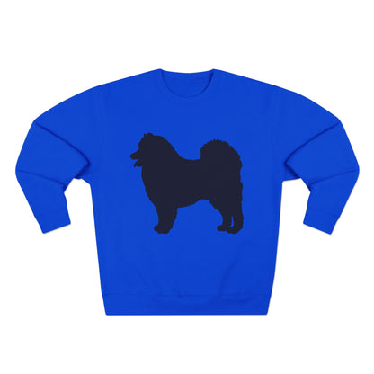 Samoyed Silhouette Unisex Crewneck Sweatshirt