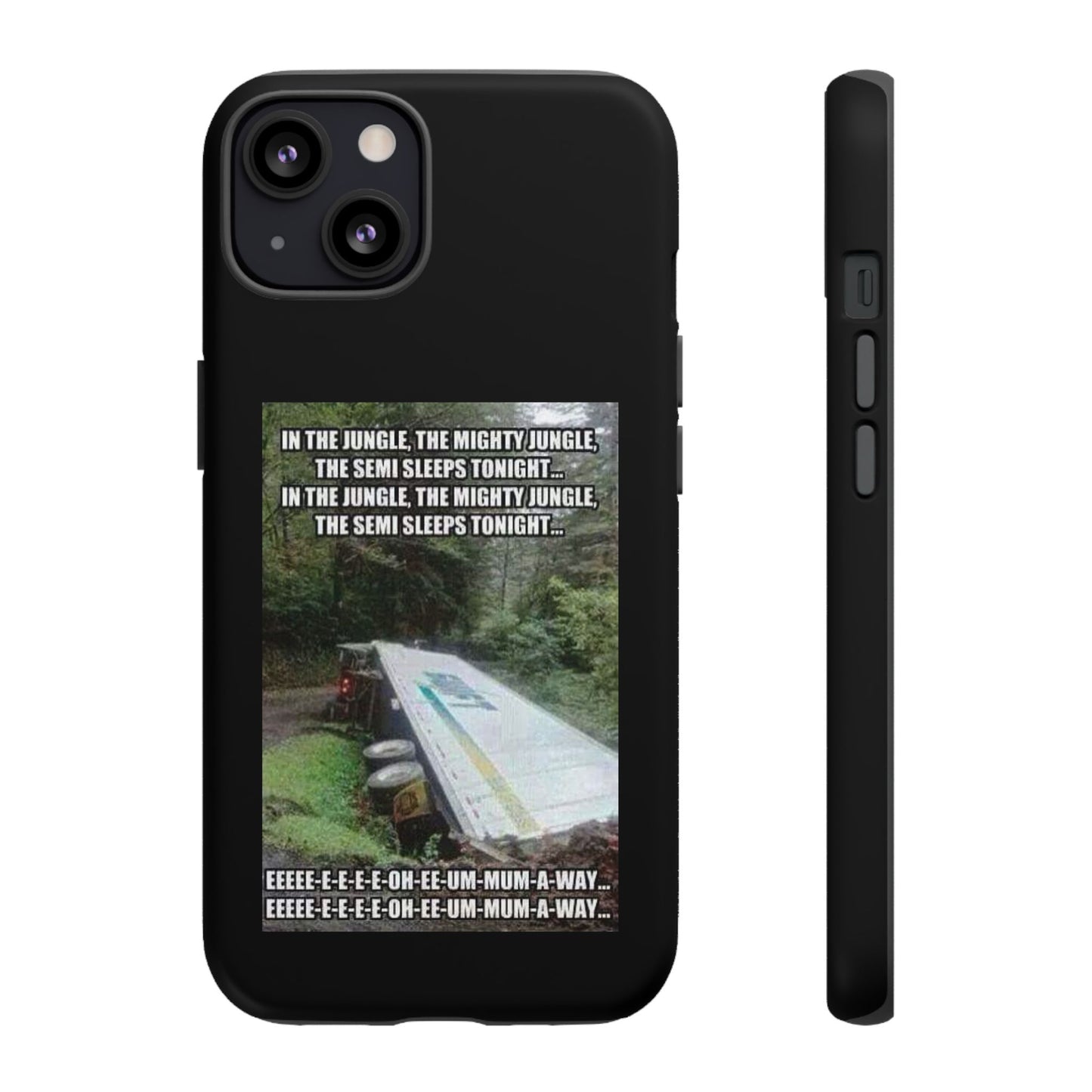 Semi Sleeps iPhone Case