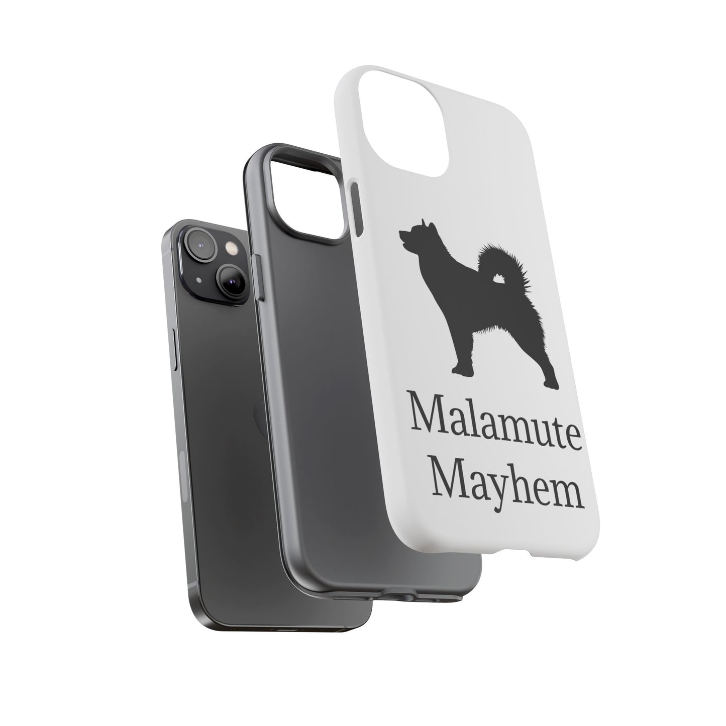 Malamute Mayhem iPhone Case