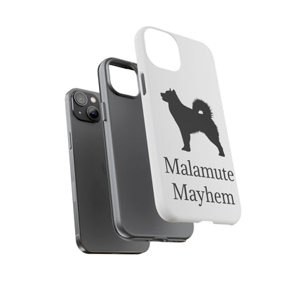 Malamute Mayhem iPhone Case
