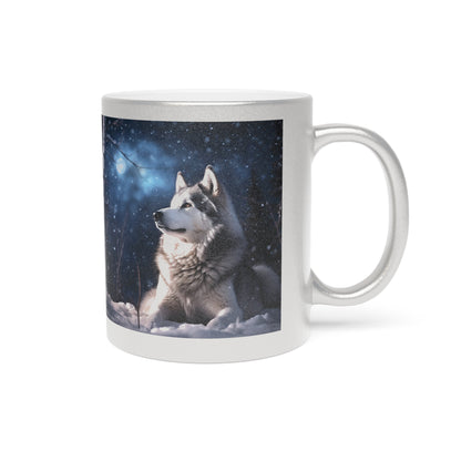 Got Snow? Metallic Coffee Mug