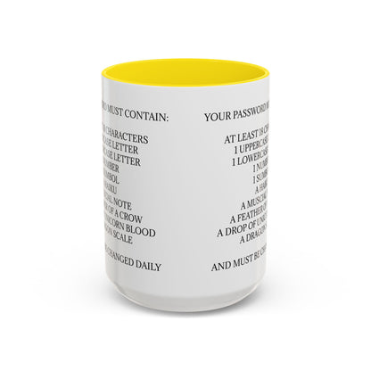 Password 2-Tone Coffee Mug