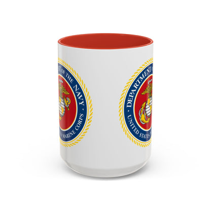 US Marine Corps 2-Tone Coffee Mug