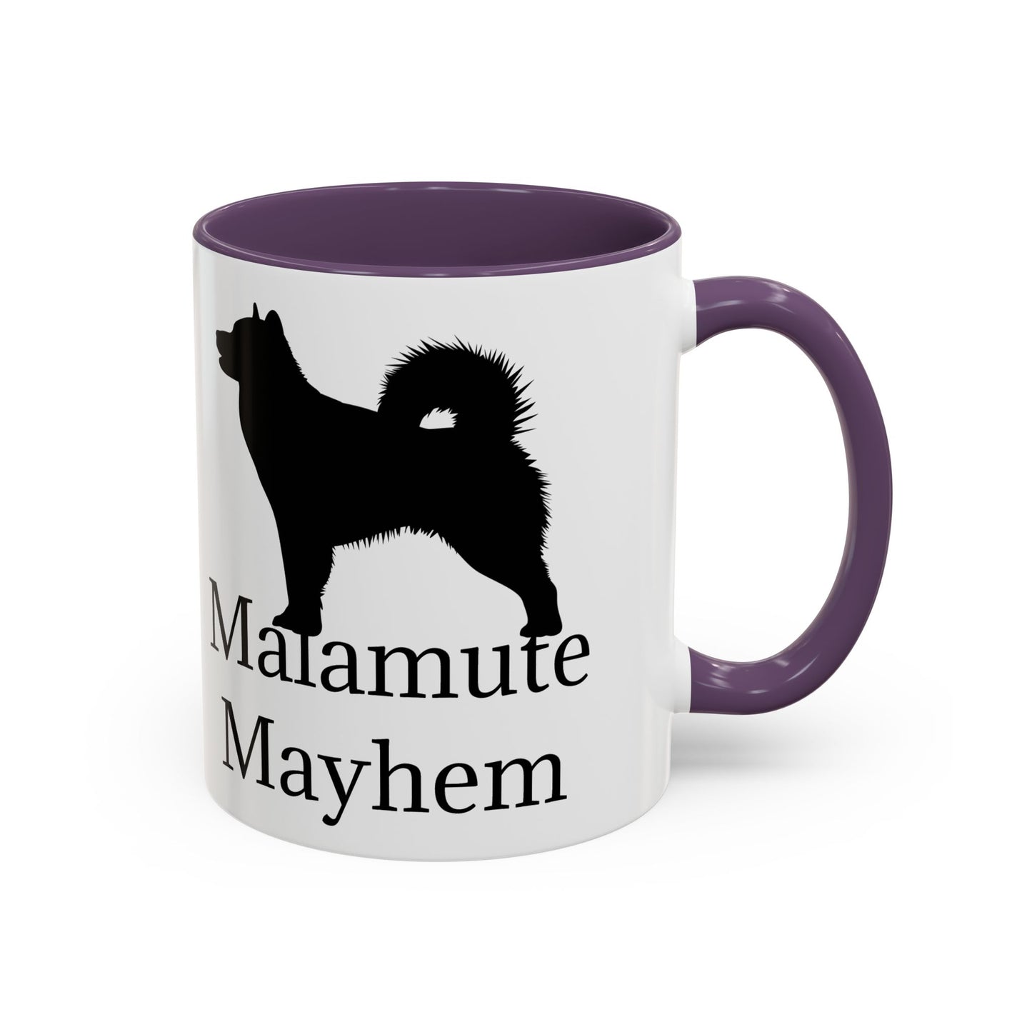 Malamute Mayhem 2-Tone Coffee Mug