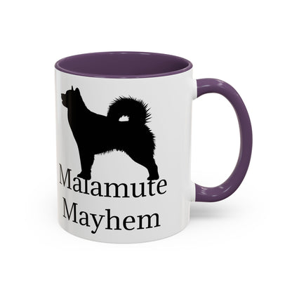 Malamute Mayhem 2-Tone Coffee Mug