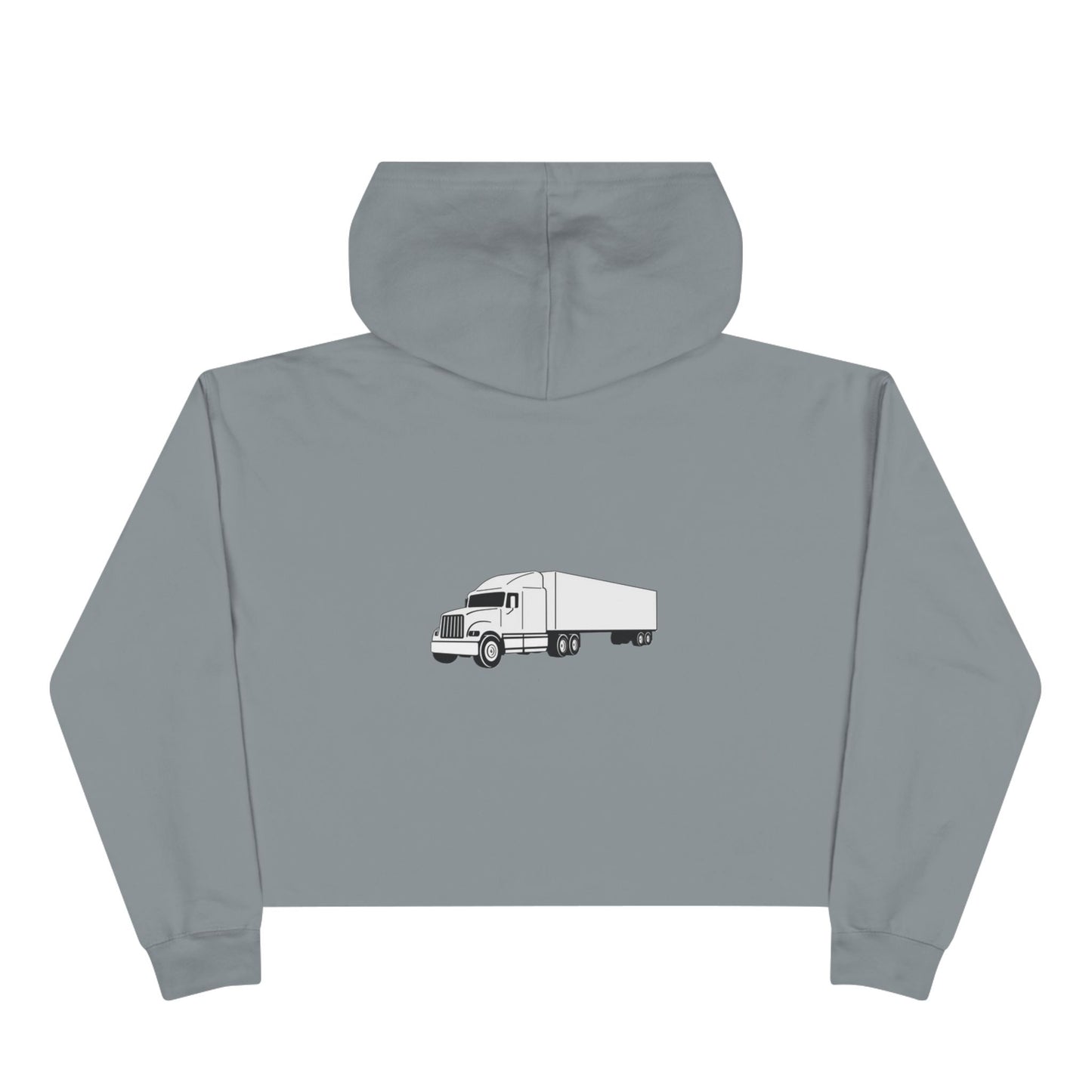 Semi Truck Women's Crop Hoodie
