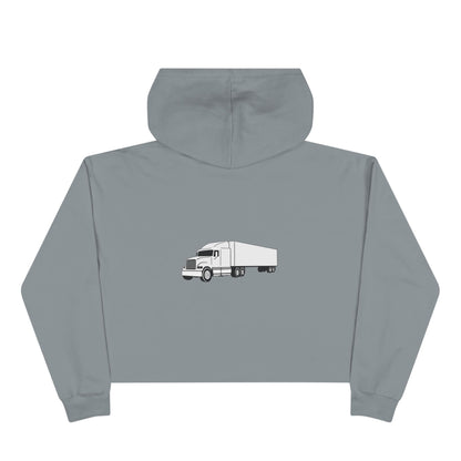 Semi Truck Women's Crop Hoodie