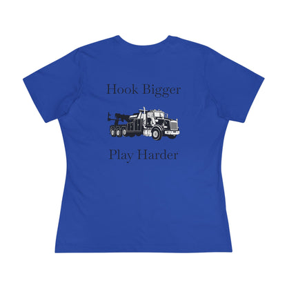 Hook Bigger Women's Short Sleeve Crewneck Tee