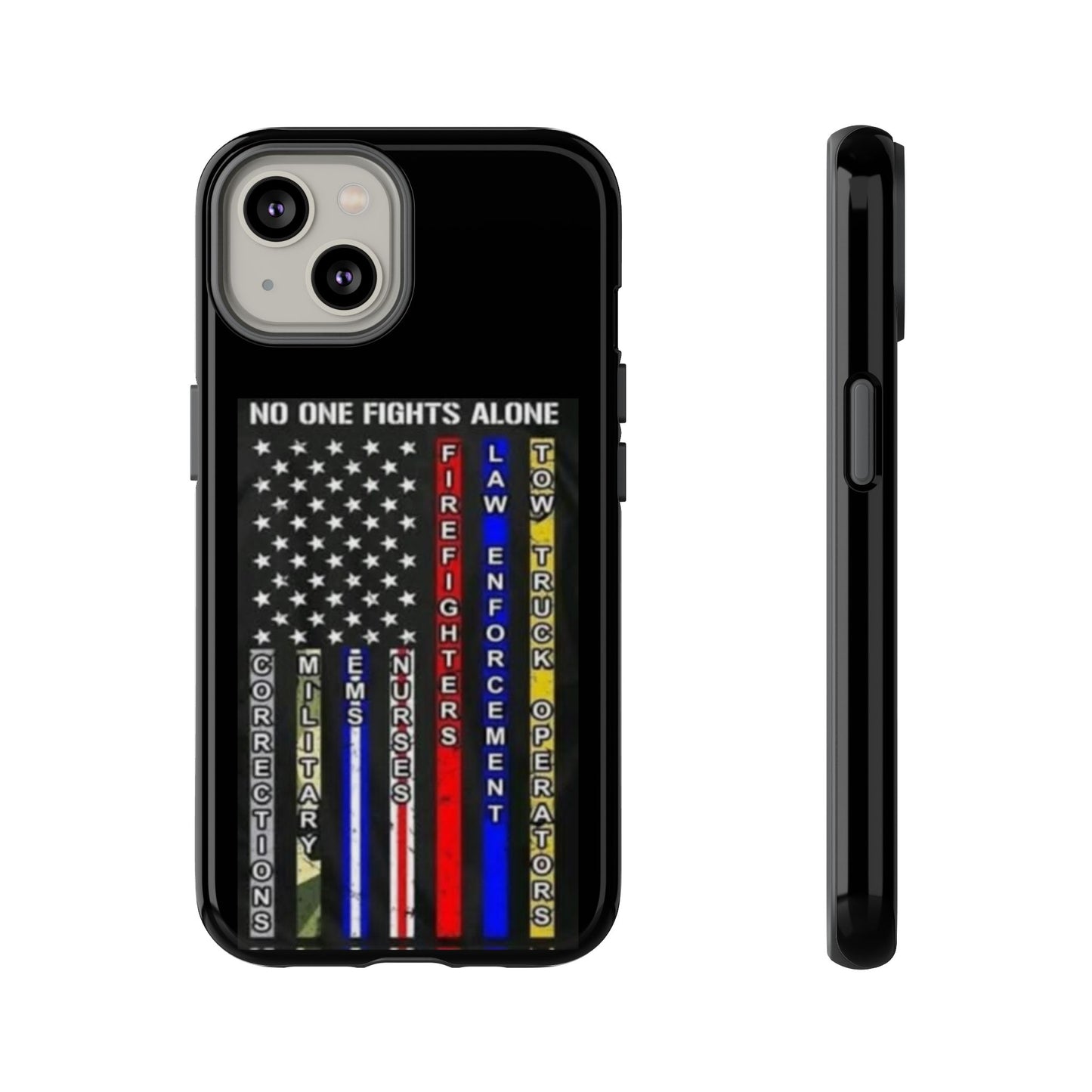 No One Fights Alone iPhone Case