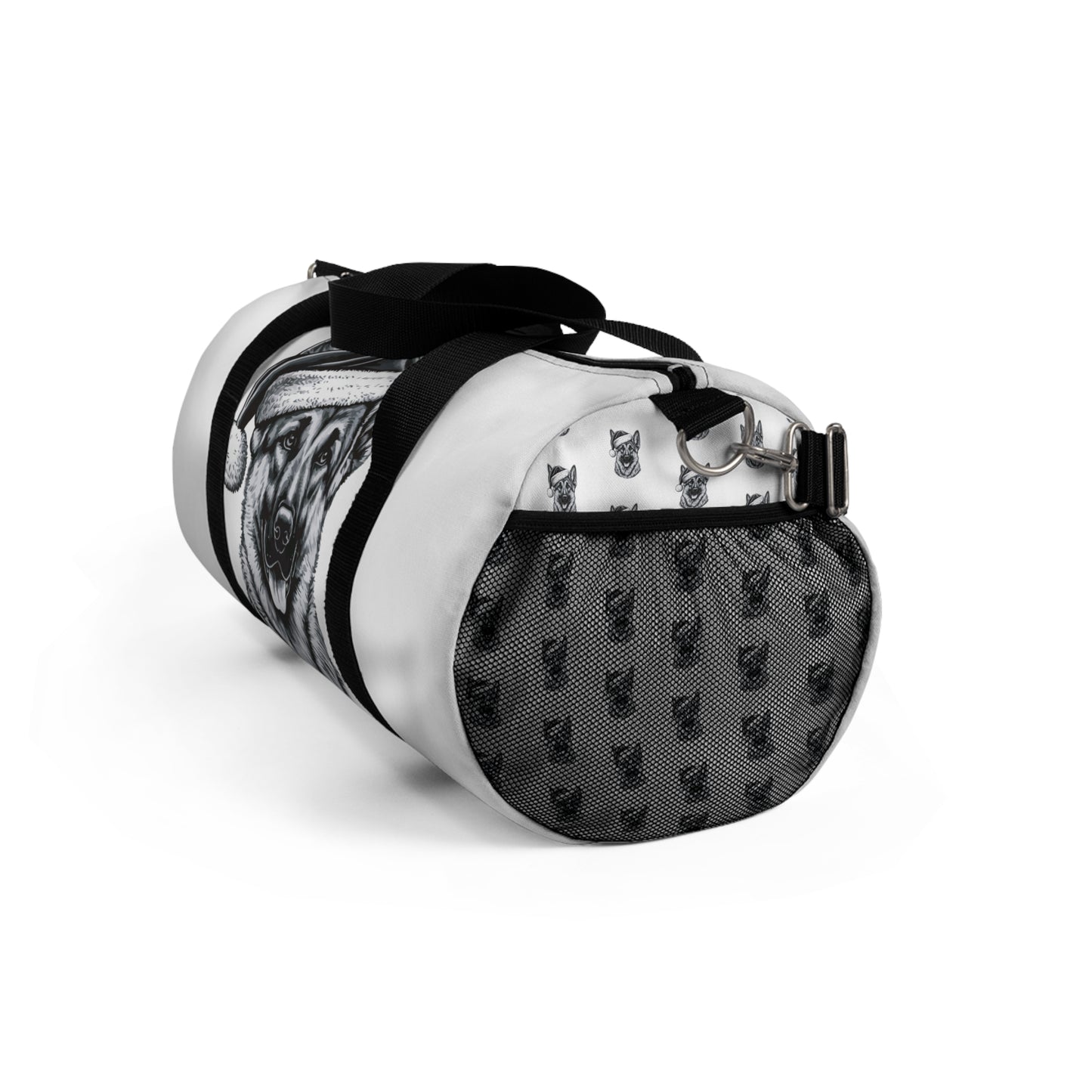 Santa Paws German Shepherd Duffel Bag