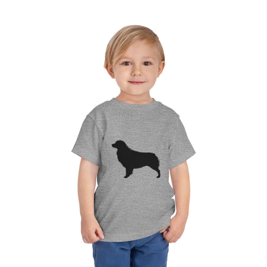 Aussie Silhouette Toddler Unisex Short Sleeve Crewneck Tee