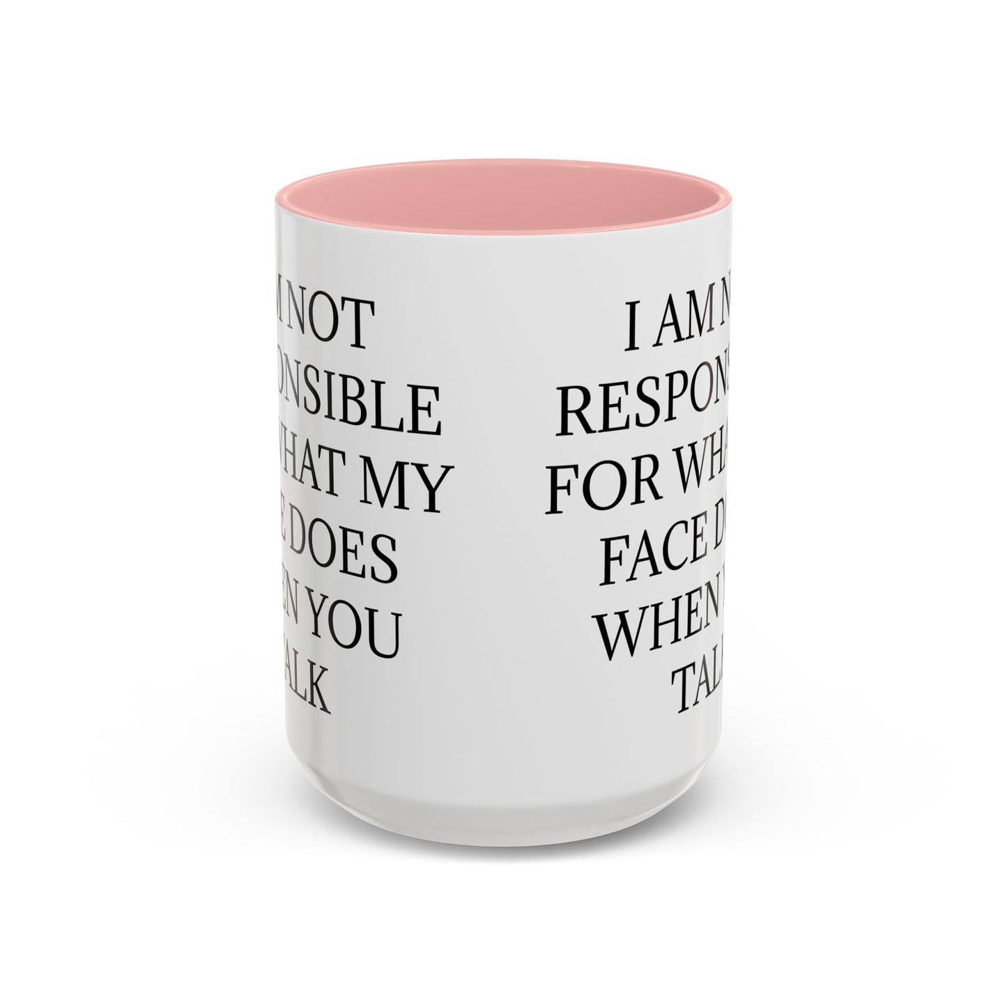 When You Talk 2-Tone Coffee Mug