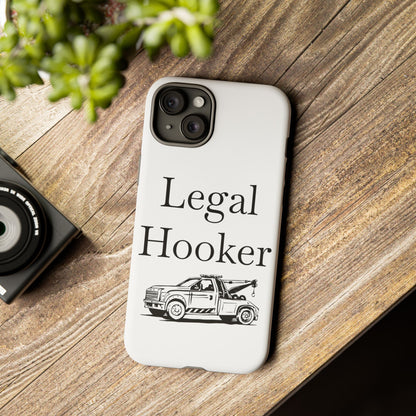 Legal H**ker Wheel Lift Tow Truck iPhone Case