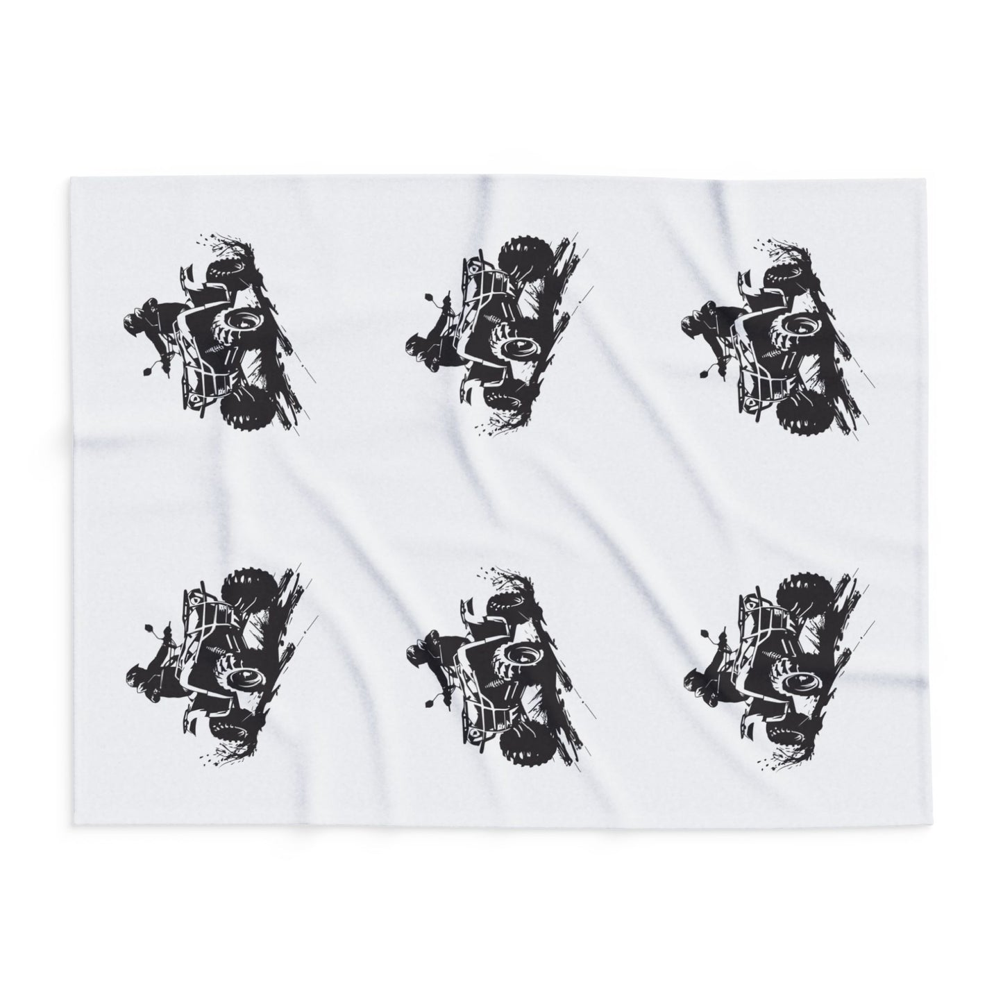 Slingin' Mud Quad Arctic Fleece Blanket