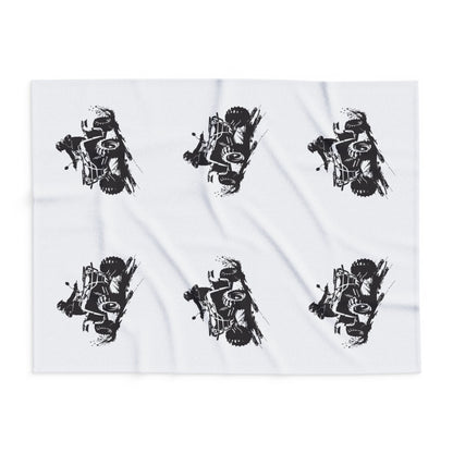 Slingin' Mud Quad Arctic Fleece Blanket