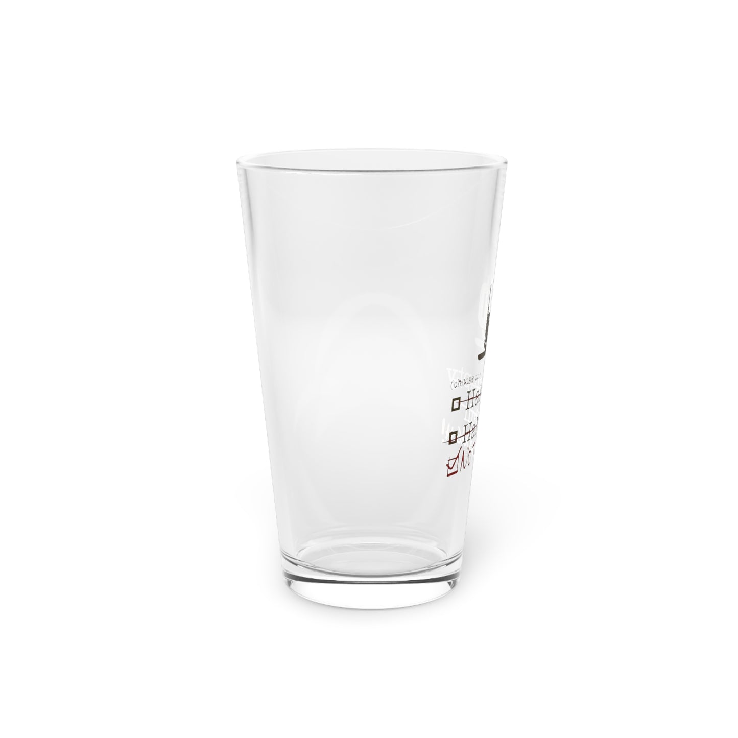 Not Enough Drinking Glass