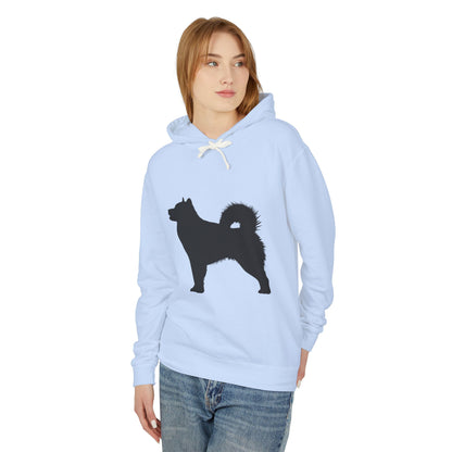 Malamute Silhouette Unisex Lightweight Hoodie