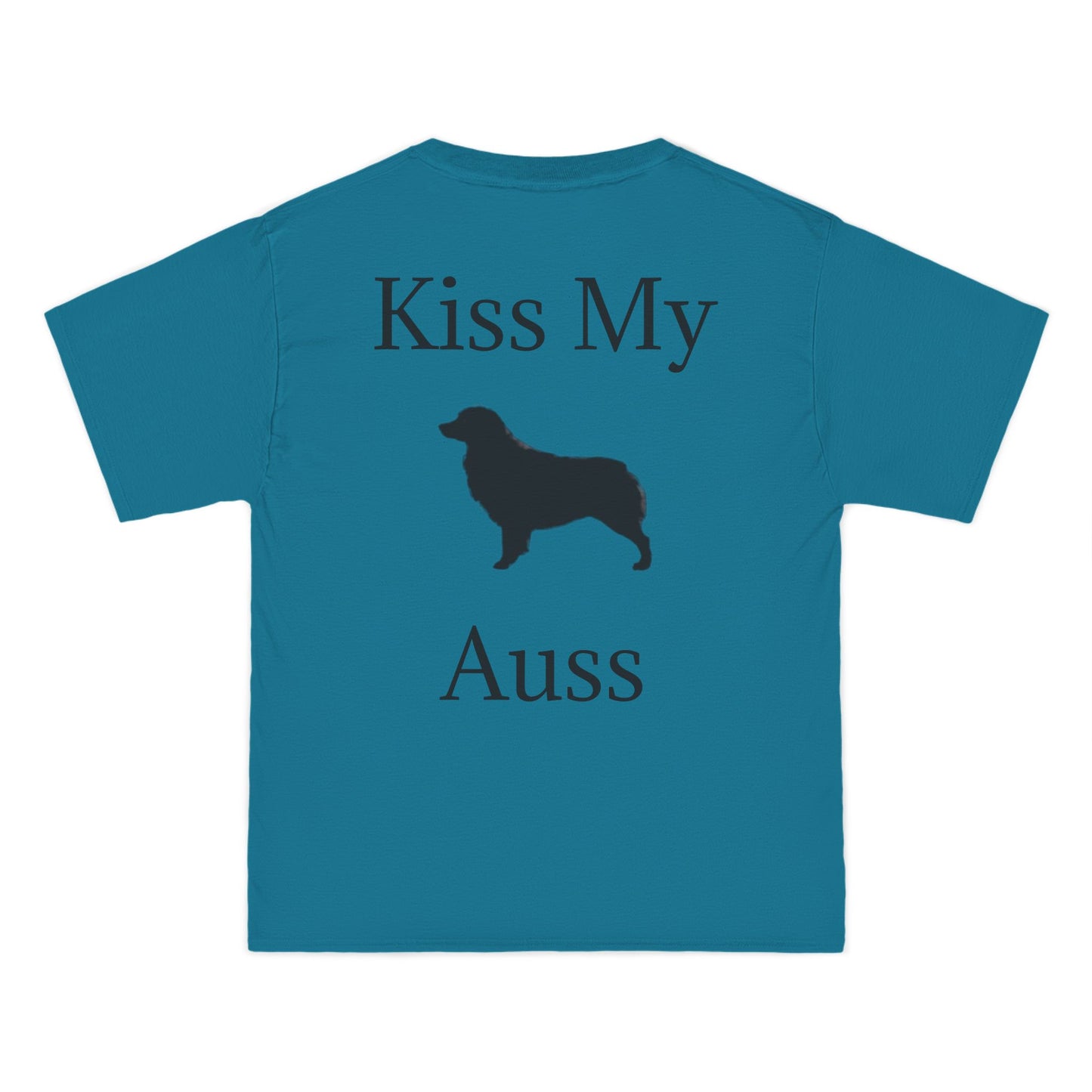 Kiss My Auss Men's Short-Sleeve Crewneck Tee