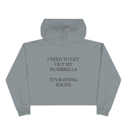 Dumbrella Women's Crop Hoodie