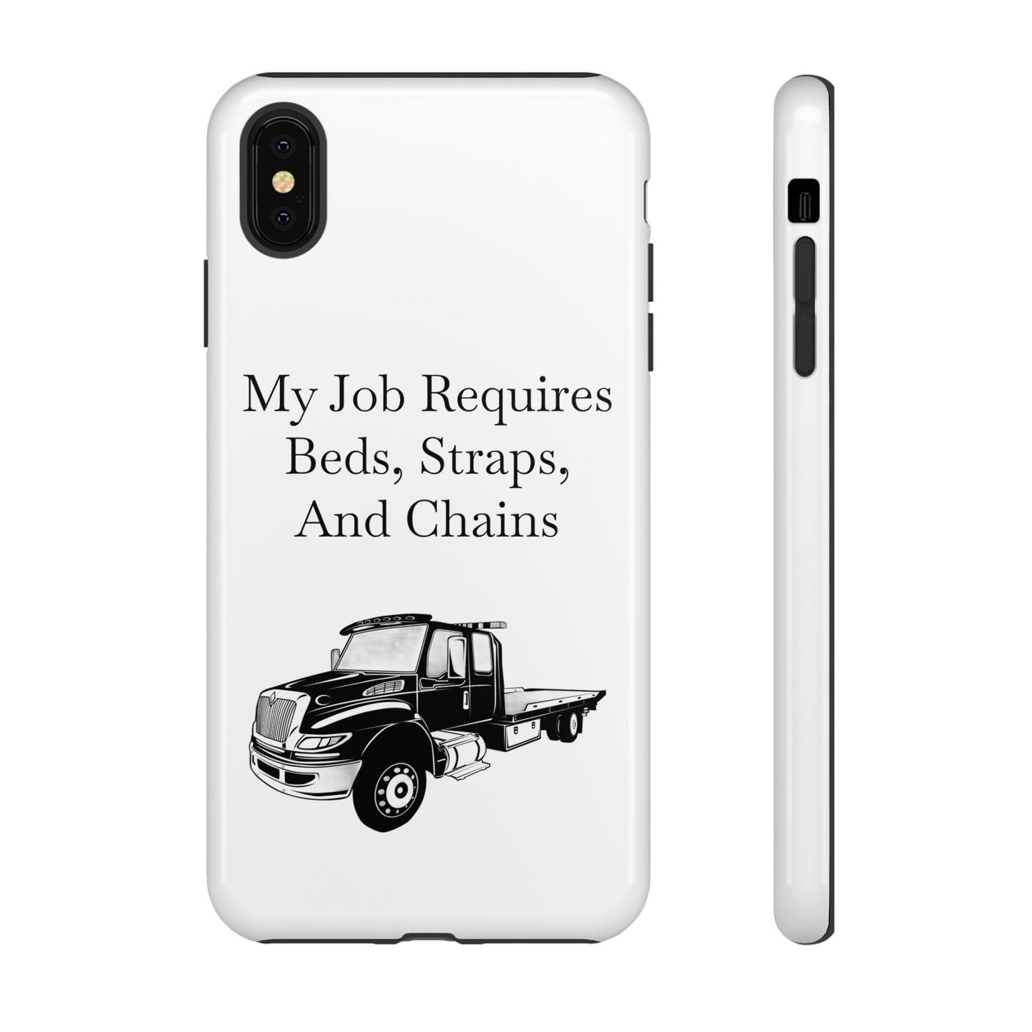 Beds, Straps, And Chains iPhone Case