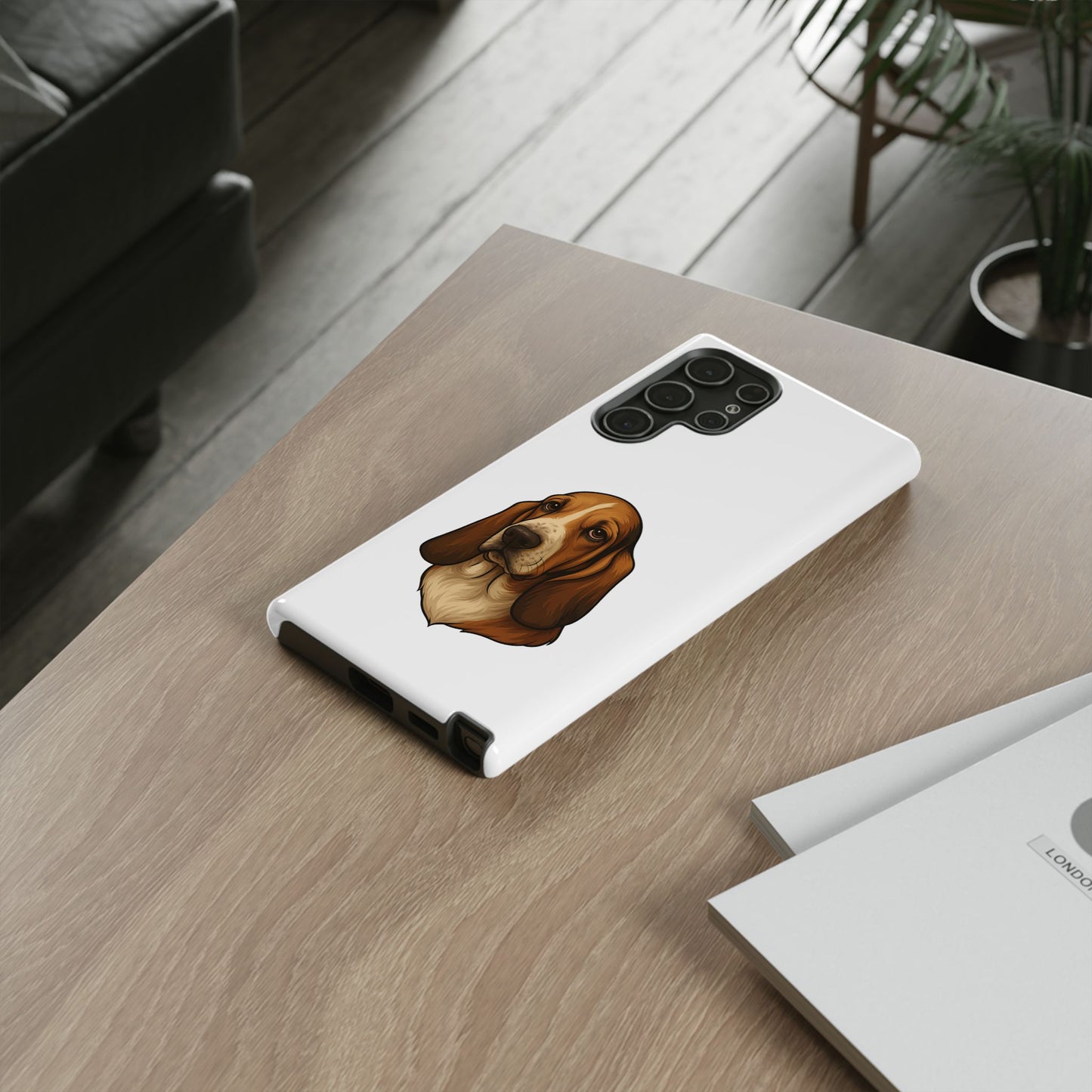 Basset Hound Head Samsung Case