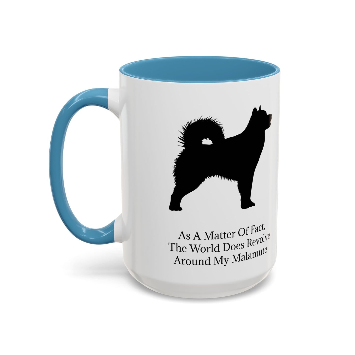 Matter Of Fact Malamute 2-Tone Coffee Mug