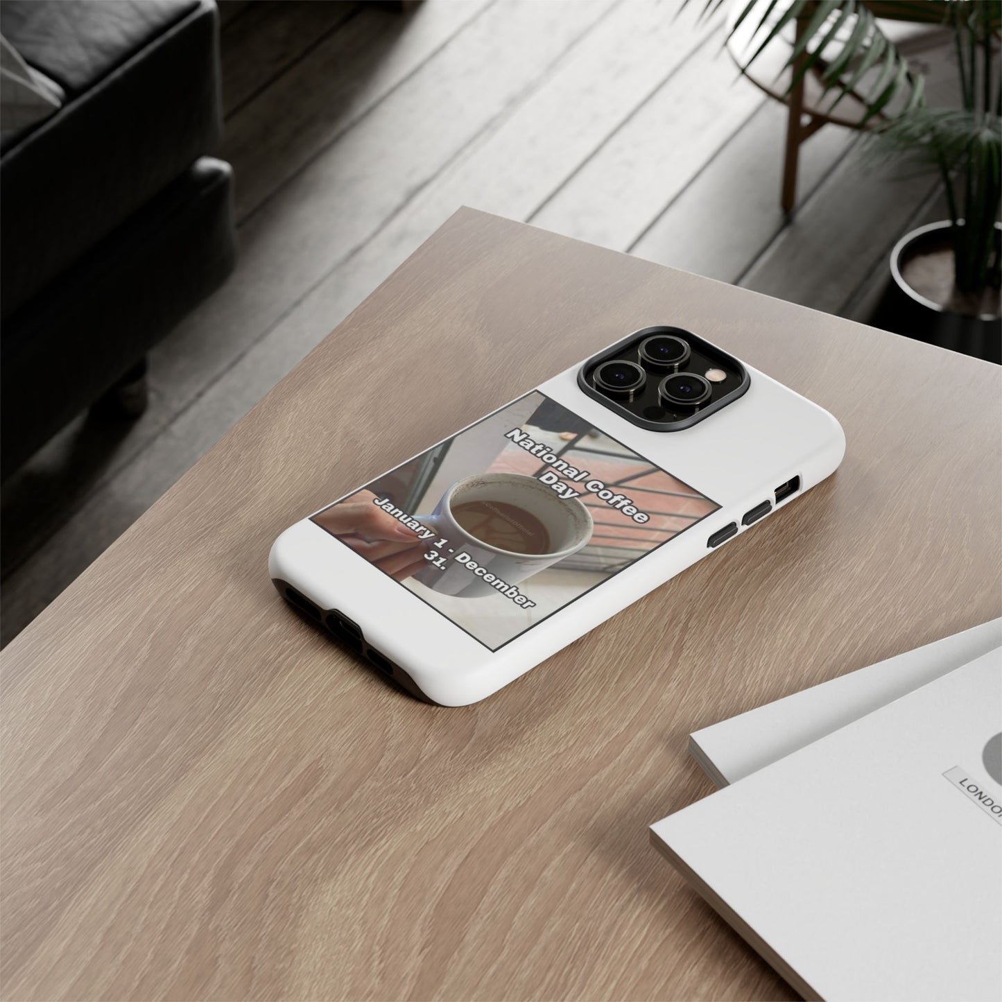 National Coffee Day iPhone Case