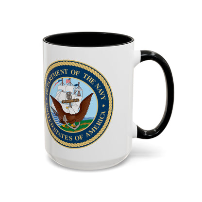US Navy 2-Tone Coffee Mug