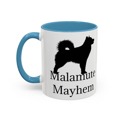 Malamute Mayhem 2-Tone Coffee Mug