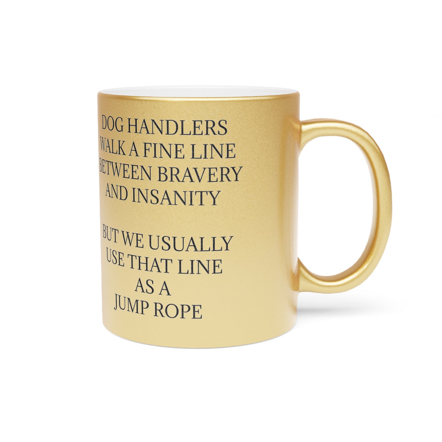 Jump Rope Metallic Coffee Mug