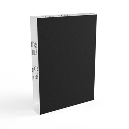 Drinks Stronger Acrylic Photo Block